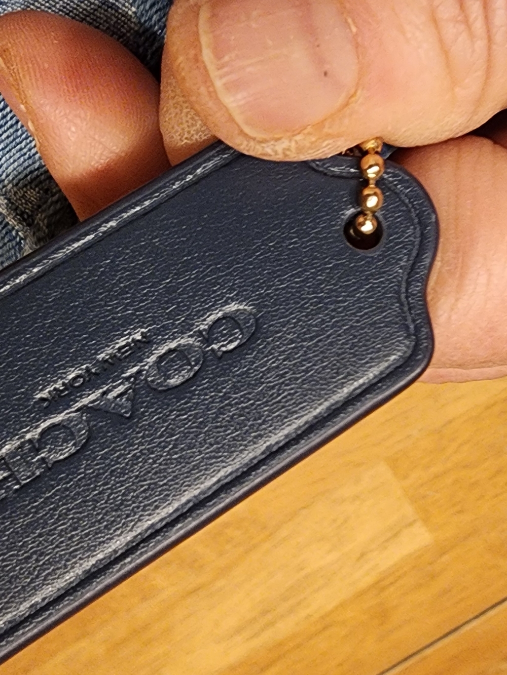 Coach Hadley Backpack in Signature Denim NWT - Picture 11 of 11